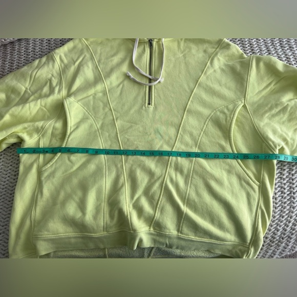 Free People High Road Oversized Sweatshirt Hoodie sz. L - Picture 5 of 6